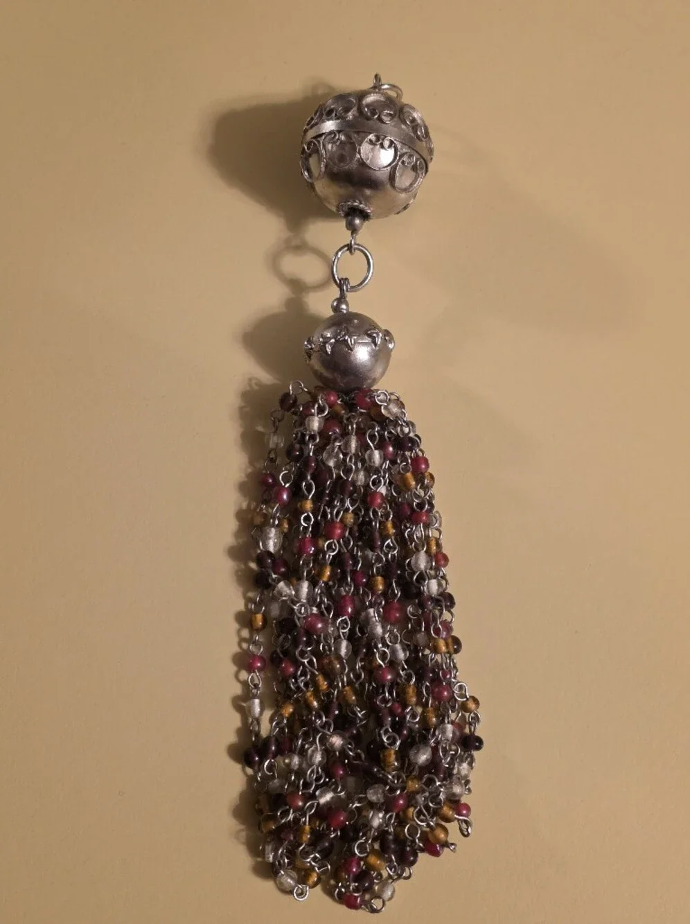 Restoration Hardware Indonesian Hand-crafted Key Tassel